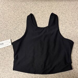 Outdoor Voices Black Venus Crop Top